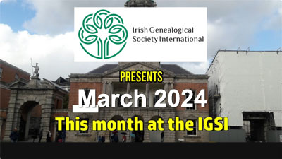 This month at the IGSI - March 2024